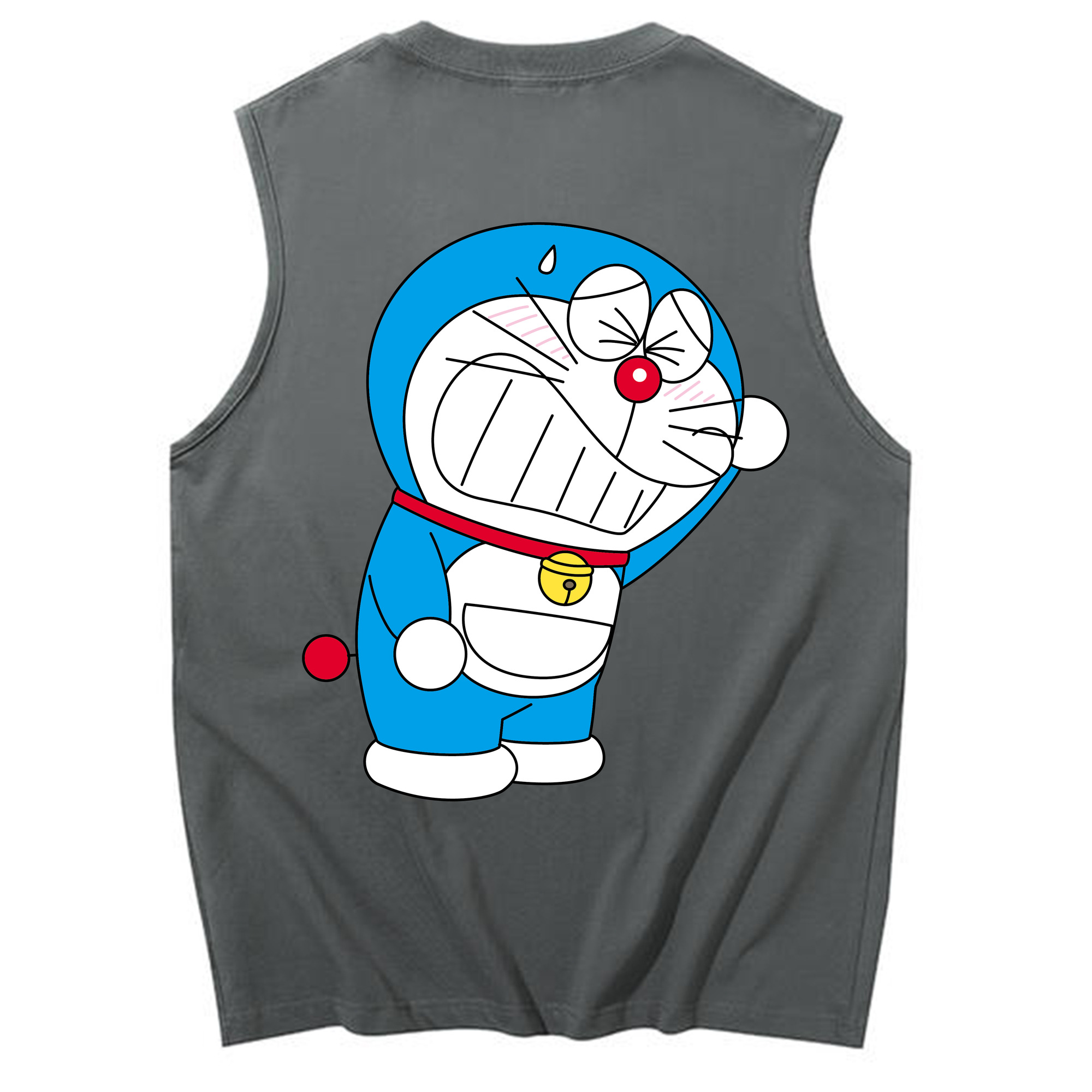 （画像用） ドラえもん Doraemon コットン100％タンクトップ（背面プリント）